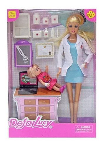 Muñeca Defa Lucy Doctora