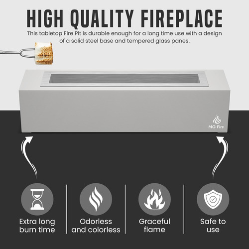 Mg - Chimenea De Mesa Smores Maker Chimenea De Metal Para In