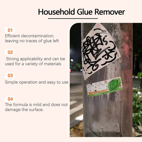 Removedor De Adhesivo Doméstico Multifuncional G De 100 Ml,