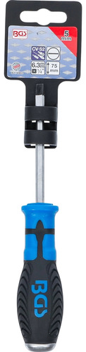 Desarmador Plano 5 Mm| Largo Cuchilla 75 Mm | Bgs 4902