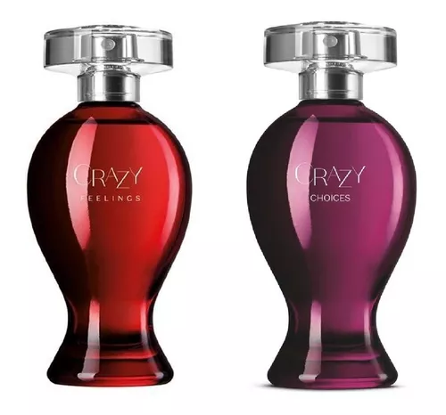 Perfumes Femininos Boticário Crazy Feelings + Crazy Choices