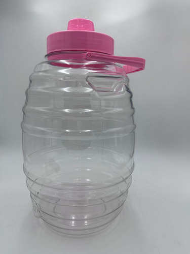 Vitrolero 20litros Con Asa Superior Sin Llave Rosa Chicle