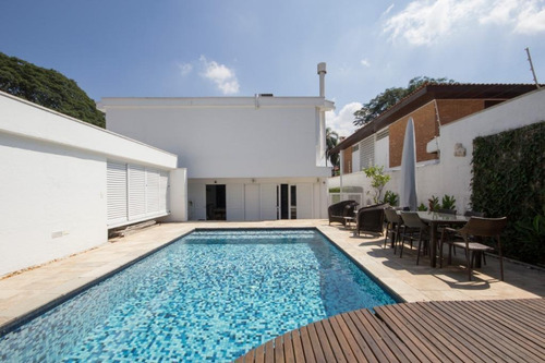 Imagem 5 de 25 de Atenção! Linda Casa Em Rua De Excelente Localização. Fácil Acesso.casa Com 4 Dormitórios À Venda Por R$ 3.900.000 - Alto De Pinheiros - São Paulo - Ca0831