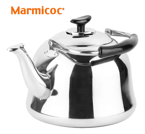 Marmicoc Keira Tetera De 4 Litros, Acero Inoxidable, Pavas