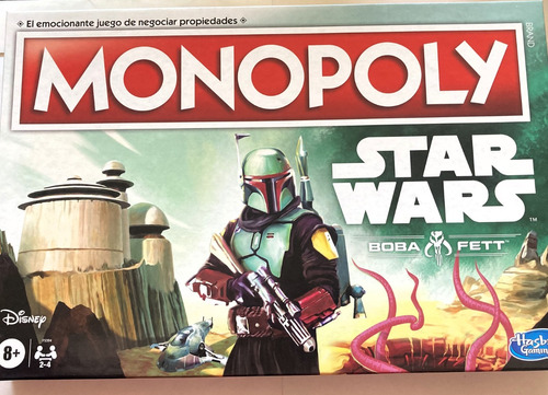 Juego De Mesa: Monopoly Star Wars - Boba Fett. Hasbro