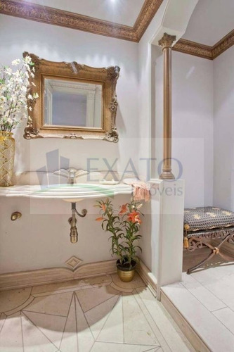 Imagem 9 de 15 de Excelente Apartamento Com 500m², No Melhor De Higienópolis, Localização Privilegiada. - Em11733