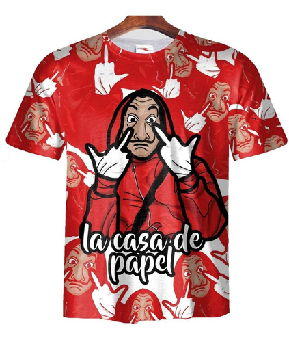 Remera Sublimada La Casa De Papel Ranwey As0022