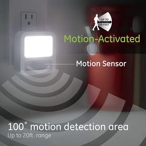 Lumenes Sensor De Movimiento Dirigido Noche Luz De La ...