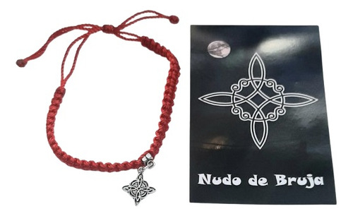 Pulsera Nudo De Bruja Hilo Rojo + Oración De Activación