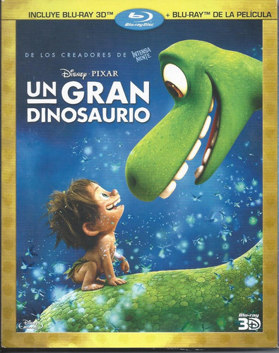 Un Gran Dinosaurio Bluray 3d + Bluray 2d + Slipcover