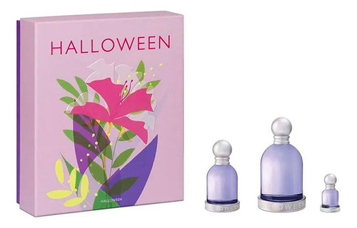 Set Perfumes Halloween Edt 100 Ml + Edt 30 Ml Y Edt 4.5 Ml