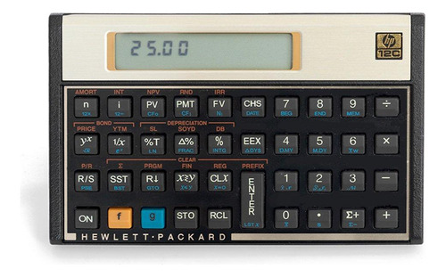 Calculadora Financeira 12c Gold 12c Hp Bt 1 Un Gold