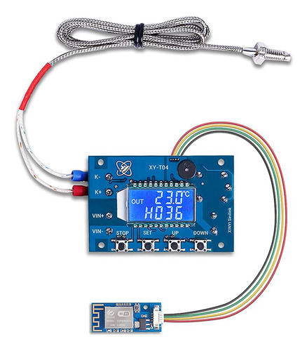 Controlador De Temperatura Digital De 12 V Dc, Control De Ap