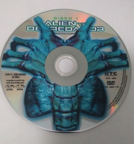 Alien Vs Predator En Dvd (solo Disco) (Usado)