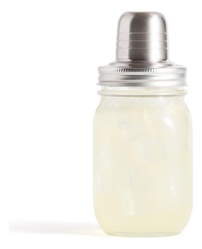 Mason Jar - Tapa Para Coctelera De Boca Regular, Acero Inoxi