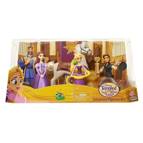 Imagen 3 de 7 de Set De Figuras Rapunzel