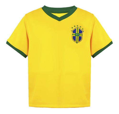 Camiseta Do Brasil Masculina Jogos Da Copa Do Mundo Futebol