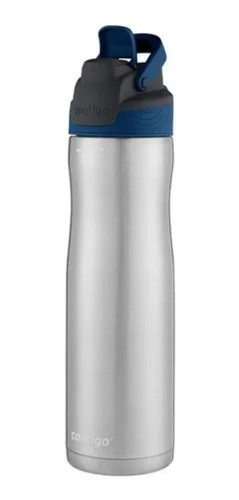 Garrafa Squeeze Térmico Autoseal Contigo 710ml Aço Inox Azul