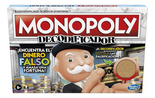 Hasbro Juego De Mesa Monopoly Decodificador