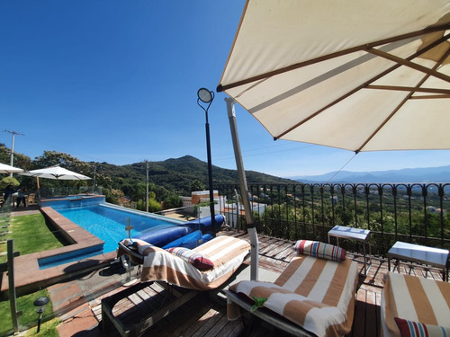 Venta Casa Lindavista Con Enorme Jardín, Alberca Climatizada, Jacuzzi, Palapa Y Totalmente Amueblada Y Equipada En Fracc Rancho San Diego Ixtapan De La Sal Edomex