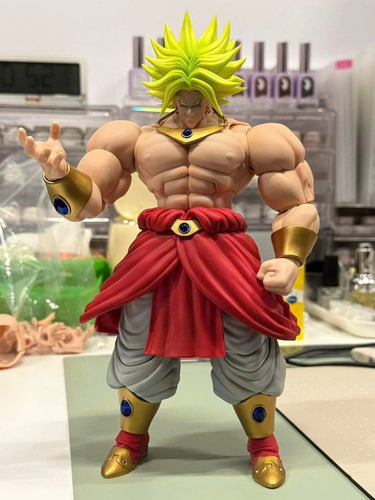 Boneco Broly Kong Studios Dragon Ball Action Figure Majin Go