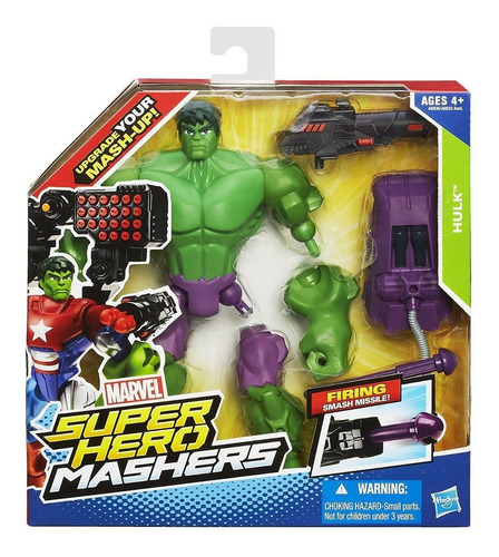 Hulk Original Hasbro Super Hero Mashers Vengadores