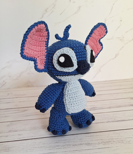 Amigurumi Stitch - Regalo - Tejido Al Crochet