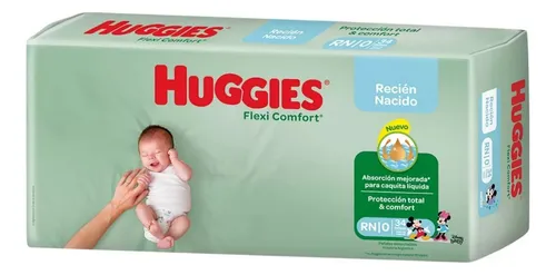 Pañales Huggies Flexi Comfort Megapack