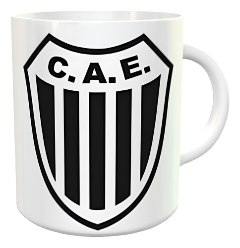 Taza Cerámica Club Atlético Estudiantes De Buenos Aires Blanco Club Atlético Estudiantes De Buenos Aires D1