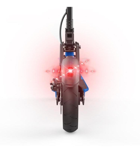 Imagen 6 de 10 de Monopatin Electrico Scooter Aut30km 500w Lcd Azul U2
