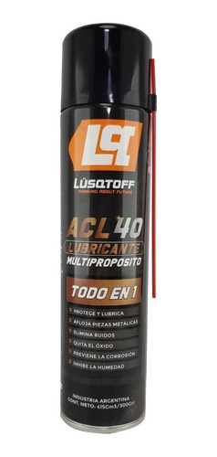 Lubricante Multipropósito Lusqtoff 415cm3 Quita Óxido Taller