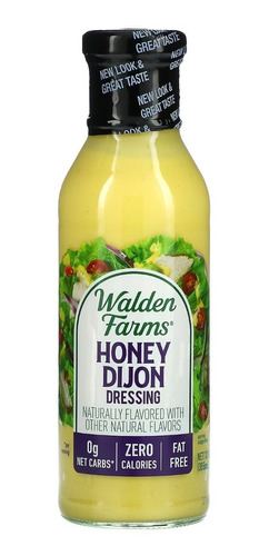 Walden Farms Aderezo Mostaza Dijon & Miel 355 Ml