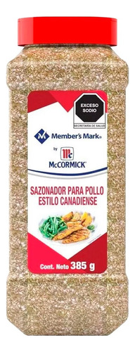 Sazonador Para Pollo Estilo Canadiense By Mccormick 385 G