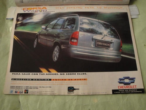 Publicidad Chevrolet Corsa Wagon Año 1997