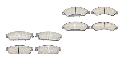 Paq Balatas Del + Tras Tahoe V8 5.3l 07/08 Partech