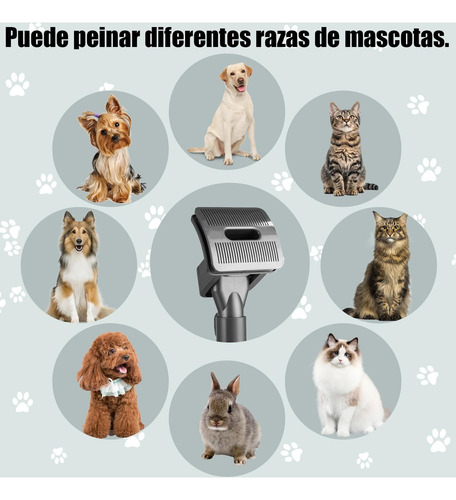4 Piezas Cepillo Quita Pelo Demascotas Accesorios