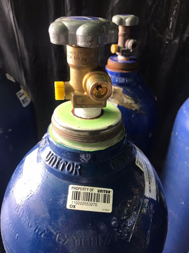 Recarga Unitor Cilindro Bombona Oxigeno Nitrogeno Acetileno (Usado)