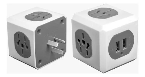 CUBO DE ENCHUFES CON PUERTO USB