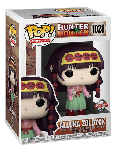 Funko Pop! Hunter X Hunter Alluka Zoldyck 1028 Exclusivo