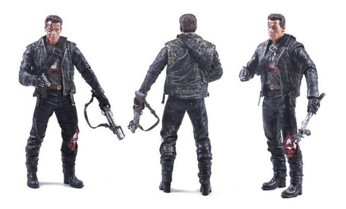 Molino de acero Boneco Terminator T800 Exterminador Futuro Neca