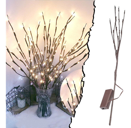 Luces Mini De Batería, Rellenos De Ramas Led Para Jarras.