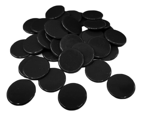 2 X 100 Pcs Fichas De Moedas Cor Sólida Casino