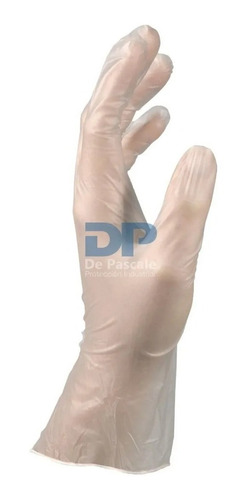 Guantes De Vinilo Descartables De Pascale (dps) Talle L 100u