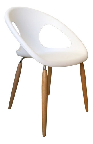 Silla Diseño Vanguardia Patas Madera X4 - Envío Sin Cargo!