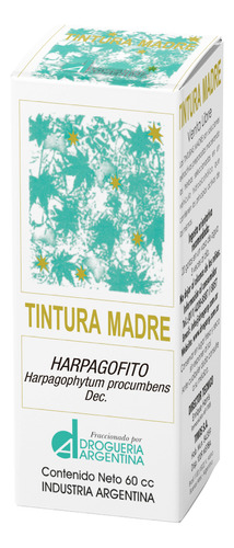 Tintura Madre Drogueria Argentina 60ml Harpagofito
