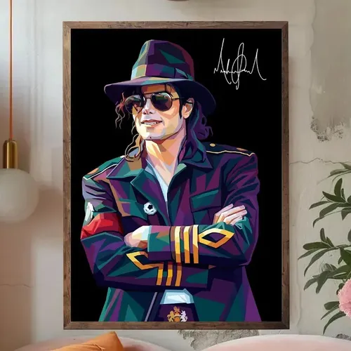 Pôster Pop Art Colorido Michael Jackson 40x60 Cm | MercadoLivre