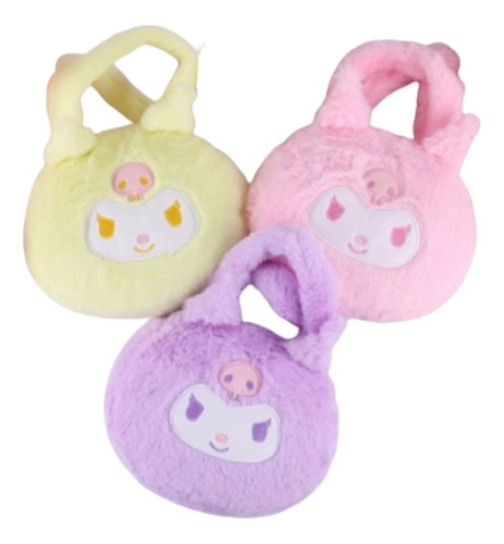 Peluche Cartera Bolso De Mano Kuromi Calidad Importada Cute