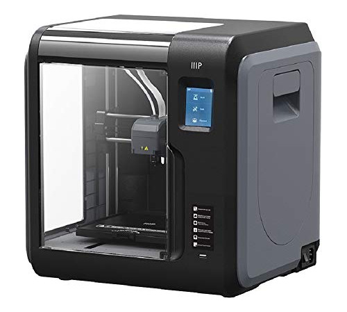 Monoprice Voxel Impresora 3d Negro Con Placa De Construcción