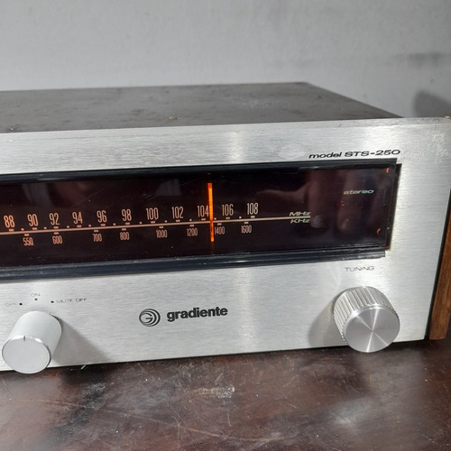 Imagem 4 de 9 de Tuner Gradiente Sts 250 Antigo Funcionando Perfeitamente