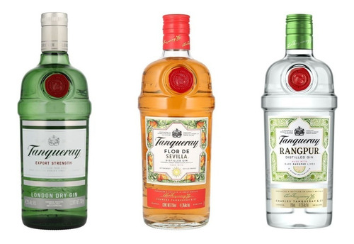 Kit Tanqueray: London Dry + Flor De Sevilla + Rangpur =3 Bot